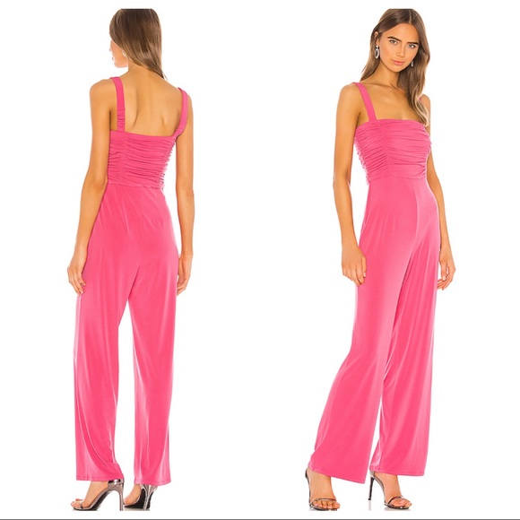 NWT h:ours Rayne Jumpsuit in Pink - Picture 2 of 8
